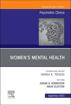 portada Women’S Mental Health, an Issue of Psychiatric Clinics of North America (Volume 46-3) (The Clinics: Internal Medicine, Volume 46-3) (en Inglés)