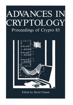 portada Advances in Cryptology: Proceedings of Crypto 83 (en Inglés)