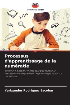 portada Processus d'apprentissage de la numératie (en Francés)