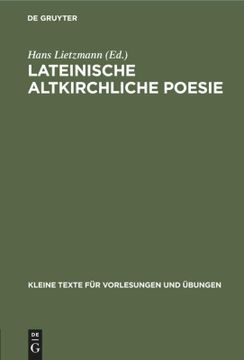 portada Lateinische Altkirchliche Poesie (in Latin)