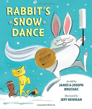 portada Rabbit's Snow Dance: A Traditional Iroquois Story (en Inglés)