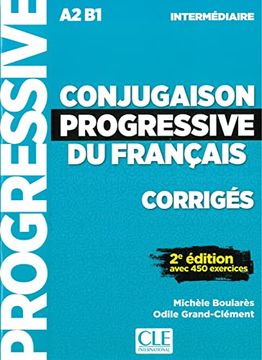 portada Conjugaison Progressive du Français: Niveau Intermédiaire - 2Ème Édition. Corrigés