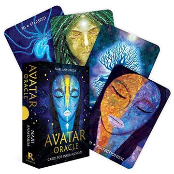 portada Avatar Oracle: 36 Gilded Cards and 96-Page Book (in English)