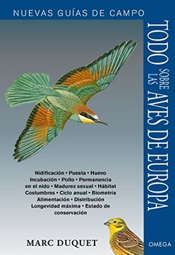 portada Todo Sobre las Aves de Europa. Nuevas Guias de Campo (in Spanish)