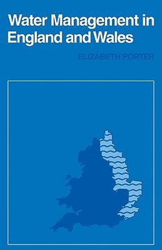 portada Water Management in England and Wales (Cambridge Geographical Studies) (en Inglés)