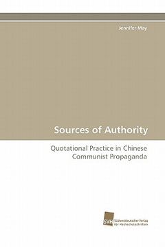 portada sources of authority (en Inglés)
