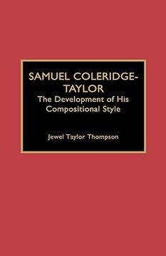 portada samuel coleridge-taylor: the development of his compositional style (en Inglés)