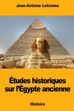 portada Études historiques sur l’Égypte ancienne