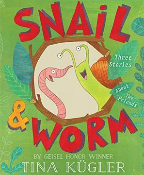 portada Snail and Worm: Three Stories About two Friends (en Inglés)