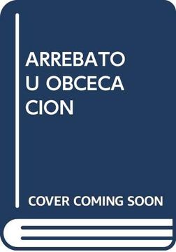 portada Arrebato u Obcecacion (in Spanish)