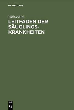 portada Leitfaden der Säuglingskrankheiten (in German)