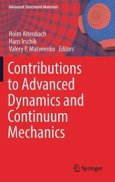 portada Contributions to Advanced Dynamics and Continuum Mechanics (Advanced Structured Materials) (en Inglés)