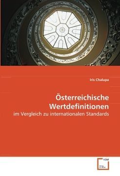 portada Österreichische Wertdefinitionen: im Vergleich zu internationalen Standards