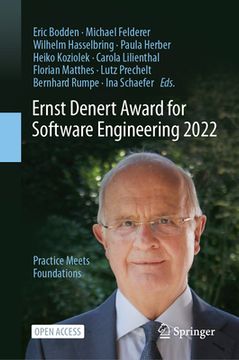 portada Ernst Denert Award for Software Engineering 2022: Practice Meets Foundations (en Inglés)