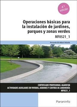 portada Operaciones Basicas Para la Instalacion de Jardines, Parques y zo (in Spanish)