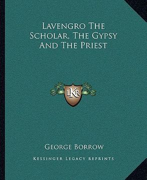 portada lavengro the scholar, the gypsy and the priest (in English)