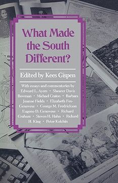 portada what made the south different? (en Inglés)