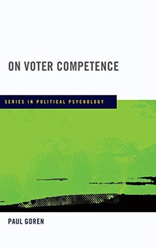 portada On Voter Competence (en Inglés)
