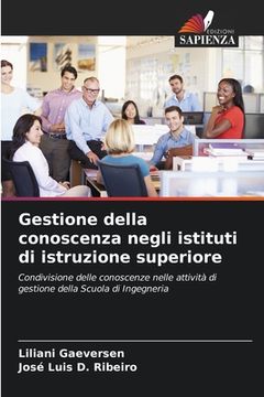 portada Gestione della conoscenza negli istituti di istruzione superiore (in Italian)