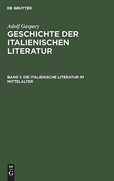 portada Die Italienische Literatur im Mittelalter (en Alemán)