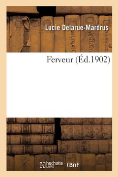 portada Ferveur (en Francés)