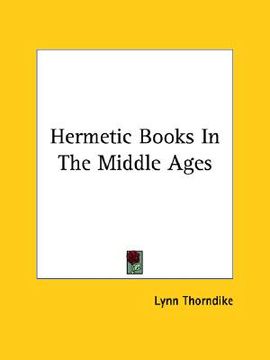 portada hermetic books in the middle ages