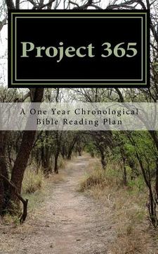 portada Project 365: A One Year Chronological Bible Reading Plan (en Inglés)