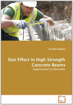 portada Size Effect in High Strength Concrete Beams: Experimental Confirmation