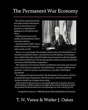 portada the permanent war economy (en Inglés)
