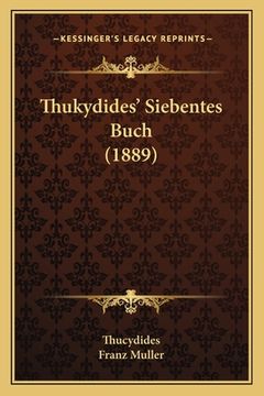 portada Thukydides' Siebentes Buch (1889) (en Alemán)