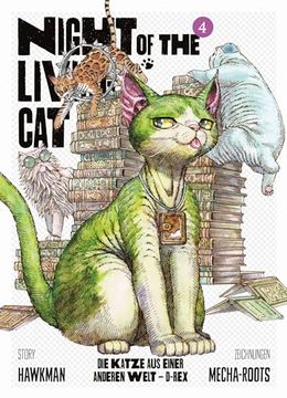 portada Night of the Living cat 04 - die Katze aus Einer Anderen Welt - D-Rex