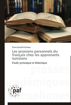 portada Les Pronoms Personnels Du Francais Chez Les Apprenants Tunisiens