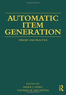 portada Automatic Item Generation: Theory and Practice 