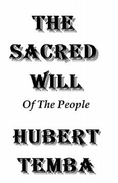 portada the sacred will of the people (in English)