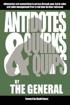 portada antidotes: quirks & quips