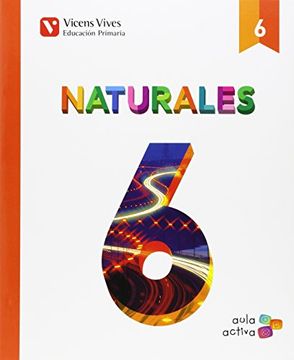 portada Aula Activa, naturales, 6 Educación Primaria (Paperback)