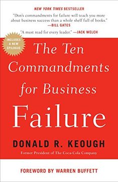 portada The ten Commandments for Business Failure (en Inglés)