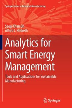 portada Analytics for Smart Energy Management: Tools and Applications for Sustainable Manufacturing (en Inglés)