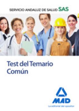 portada Test del Temario Común del Servicio Andaluz de Salud