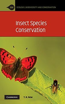 portada Insect Species Conservation Hardback (Ecology, Biodiversity and Conservation) (en Inglés)