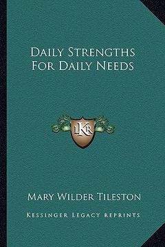 portada daily strengths for daily needs (en Inglés)