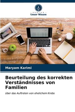 portada Beurteilung des korrekten Verständnisses von Familien (in German)