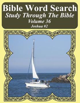 portada Bible Word Search Study Through The Bible: Volume 36 Joshua #2 (en Inglés)