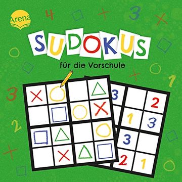 portada Sudokus für die Vorschule 32 Bunte Zahlenrätsel für Vorschulkinder (en Alemán)
