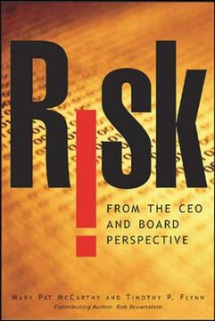 portada Risk From the ceo and Board Perspective: What all Managers Need to Know About Growth in a Turbulent World (en Inglés)