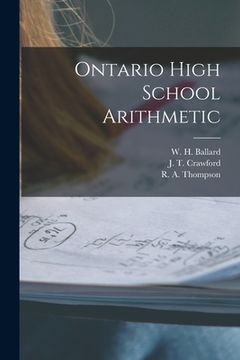 portada Ontario High School Arithmetic [microform] (en Inglés)