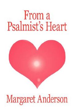portada from a psalmist's heart