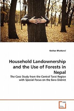 portada household landownership and the use of forests in nepal (in English)