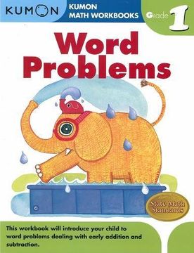 portada Word Problems, Grade 1 (Kumon Math Workbooks) (en Inglés)