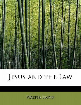 portada jesus and the law (in English)